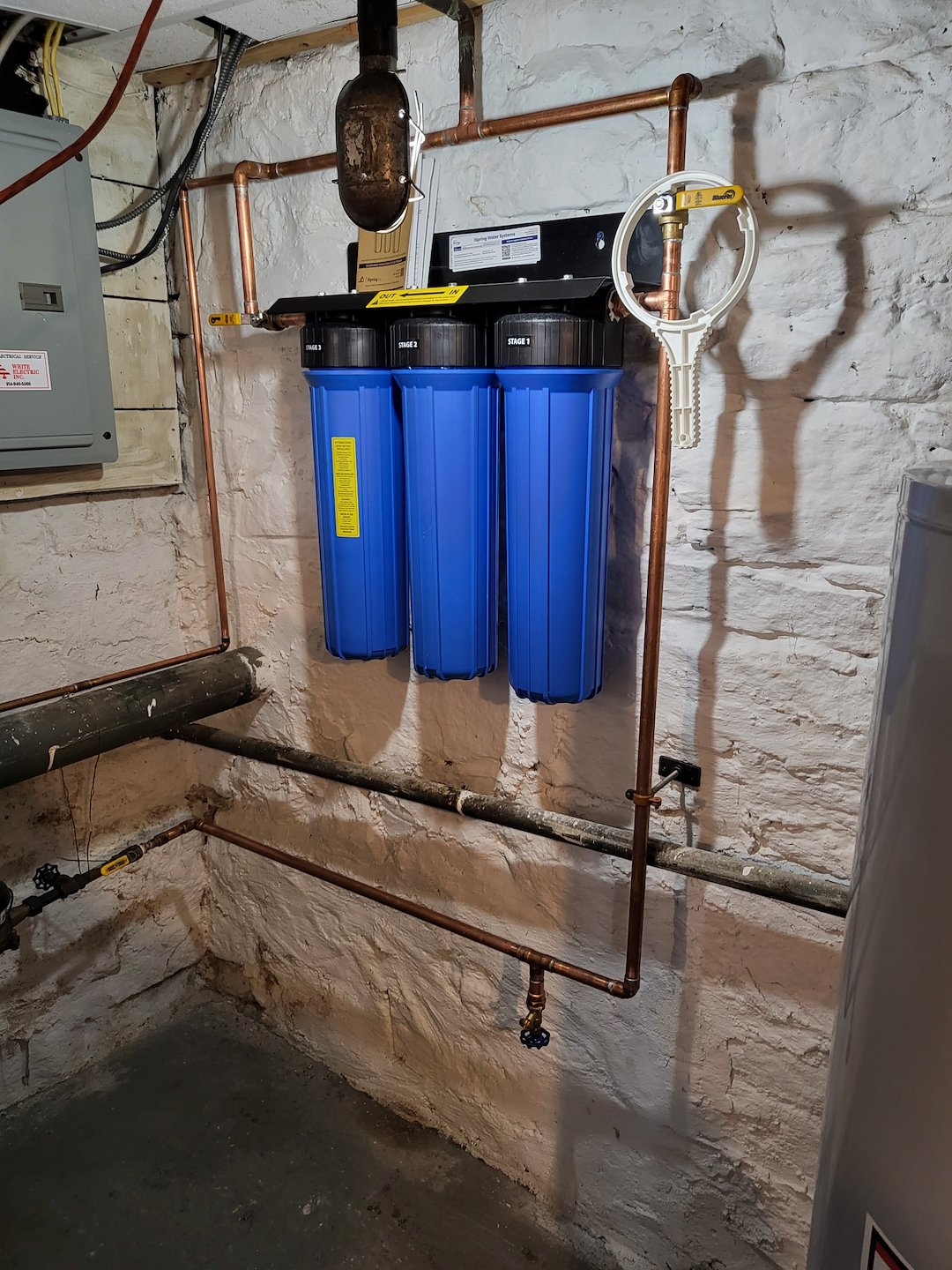 Installation Of A Whole House Water Filtration System